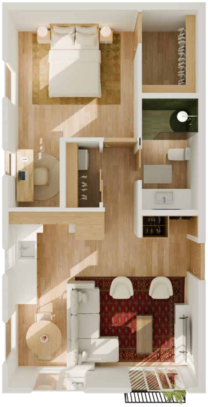 Unit type b 3d